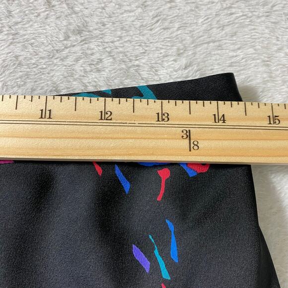 J. CREW Dark Floral Midi Skirt Women S‎ Black Raspberry Cottagecore Elastic Back - Picture 4 of 8